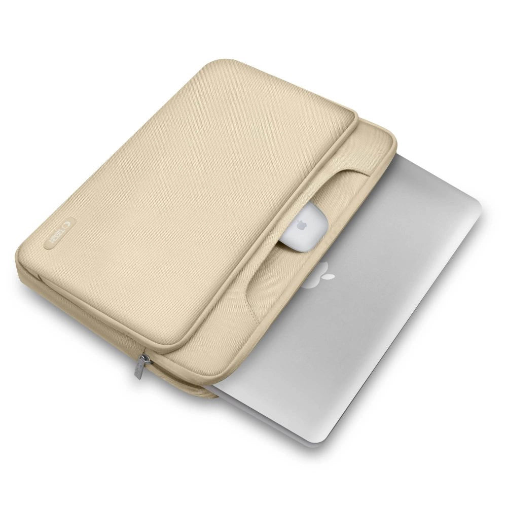 15-16 Tech-Protect lommelaptoptaske - beige