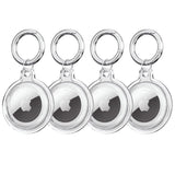 Tech-Protect Icon 4-pack Case til Apple AirTag - gennemsigtigt