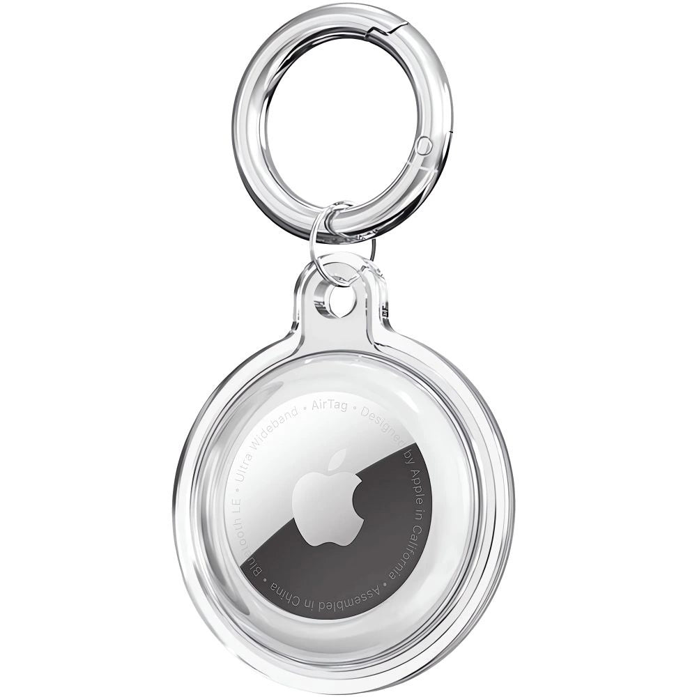 Tech-Protect Icon 4-pack Case til Apple AirTag - gennemsigtigt