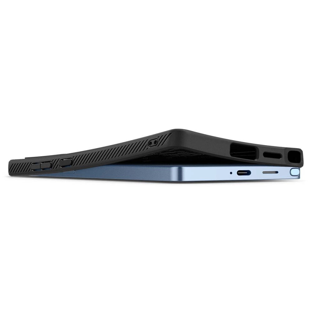 Spigen Liquid Air Case til Samsung Galaxy S25 Ultra - sort