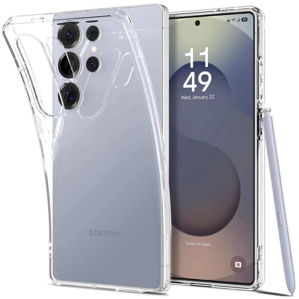 Spigen Liquid Crystal Case til Samsung Galaxy S25 Ultra - Clear