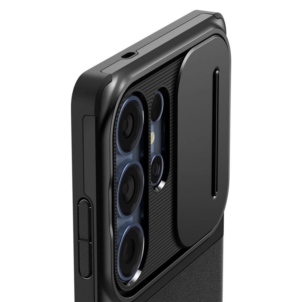 Spigen Optik Armor Case til Samsung Galaxy S25 Ultra - sort