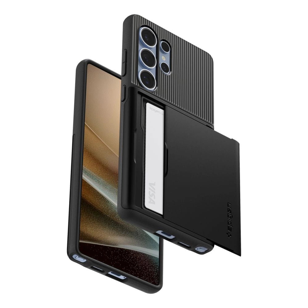 Spigen Slim Armor CS Case til Samsung Galaxy S25 Ultra - sort