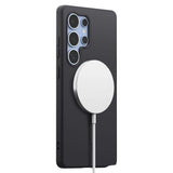 Spigen Silicone Fit Mag Case til Samsung Galaxy S25 Ultra - sort
