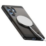 Spigen Tough Armor MagSafe Case for Samsung Galaxy S25 Ultra - Gray