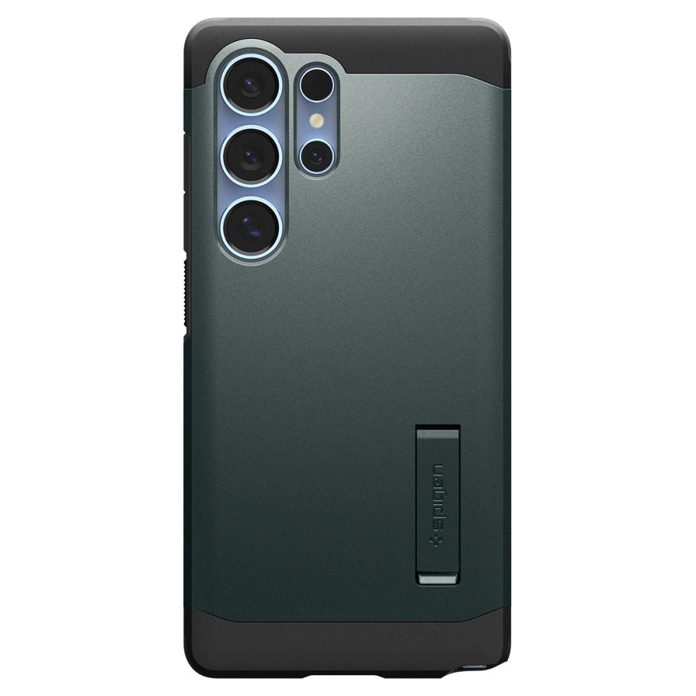 Spigen Tough Armor MagSafe Case til Samsung Galaxy S25 Ultra - Grøn