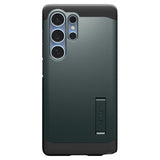 Spigen Tough Armor MagSafe Case til Samsung Galaxy S25 Ultra - Grøn