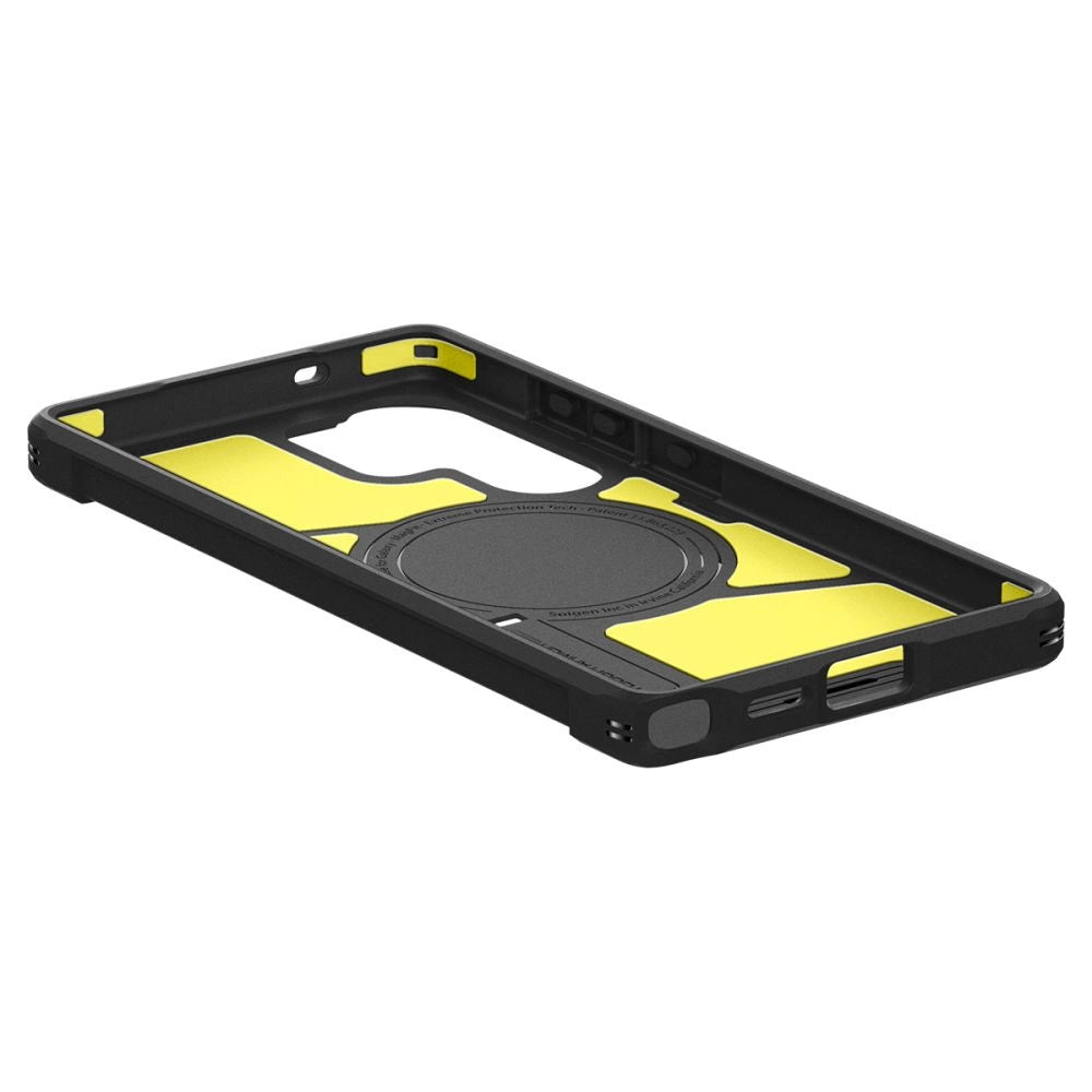Spigen Tough Armor MagSafe Case til Samsung Galaxy S25 Ultra - Grøn