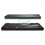 Spigen Tough Armor MagSafe Case til Samsung Galaxy S25 Ultra - Grøn