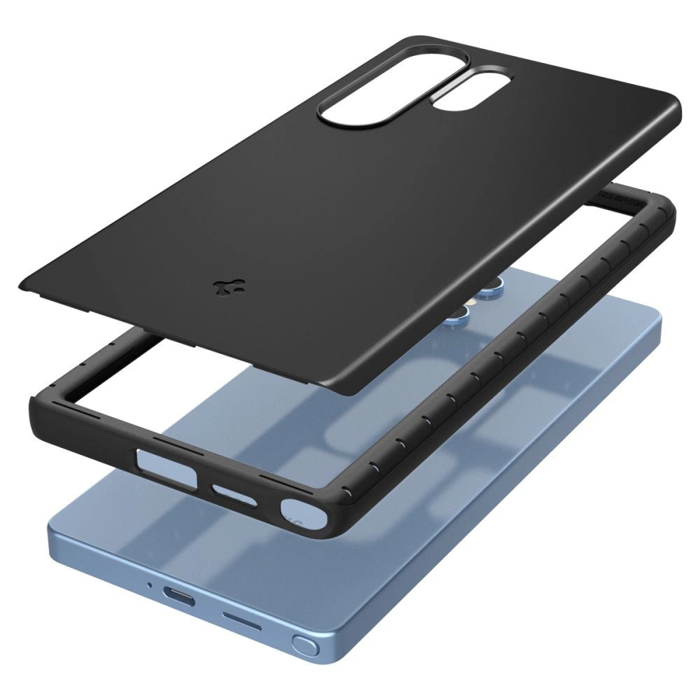 Spigen Thin Fit Mag Case til Samsung Galaxy S25 Ultra - sort