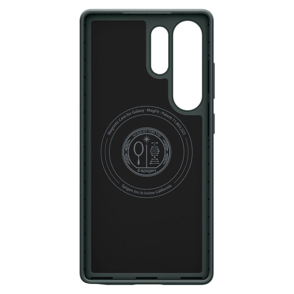 Spigen Thin Fit Mag Case til Samsung Galaxy S25 Ultra - Grøn