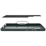 Spigen Thin Fit Mag Case til Samsung Galaxy S25 Ultra - Grøn