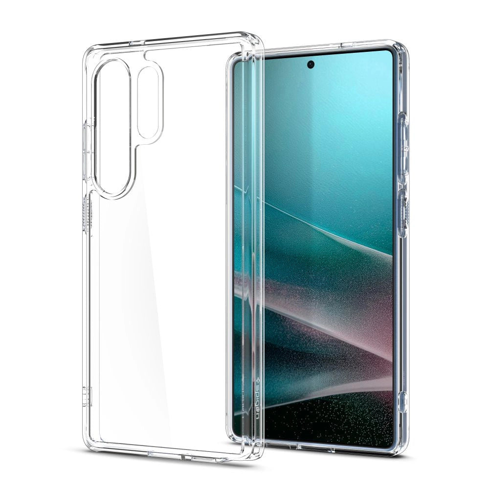 Spigen Ultra Hybrid Case til Samsung Galaxy S25 Ultra - Gennemsigtig