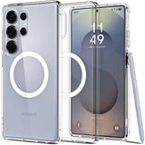 Spigen Ultra Hybrid Mag Case til Samsung Galaxy S25 Ultra - Gennemsigtig