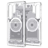 Spigen Ultra Hybrid Mag Case til Samsung Galaxy S25 Ultra Zero One - hvid