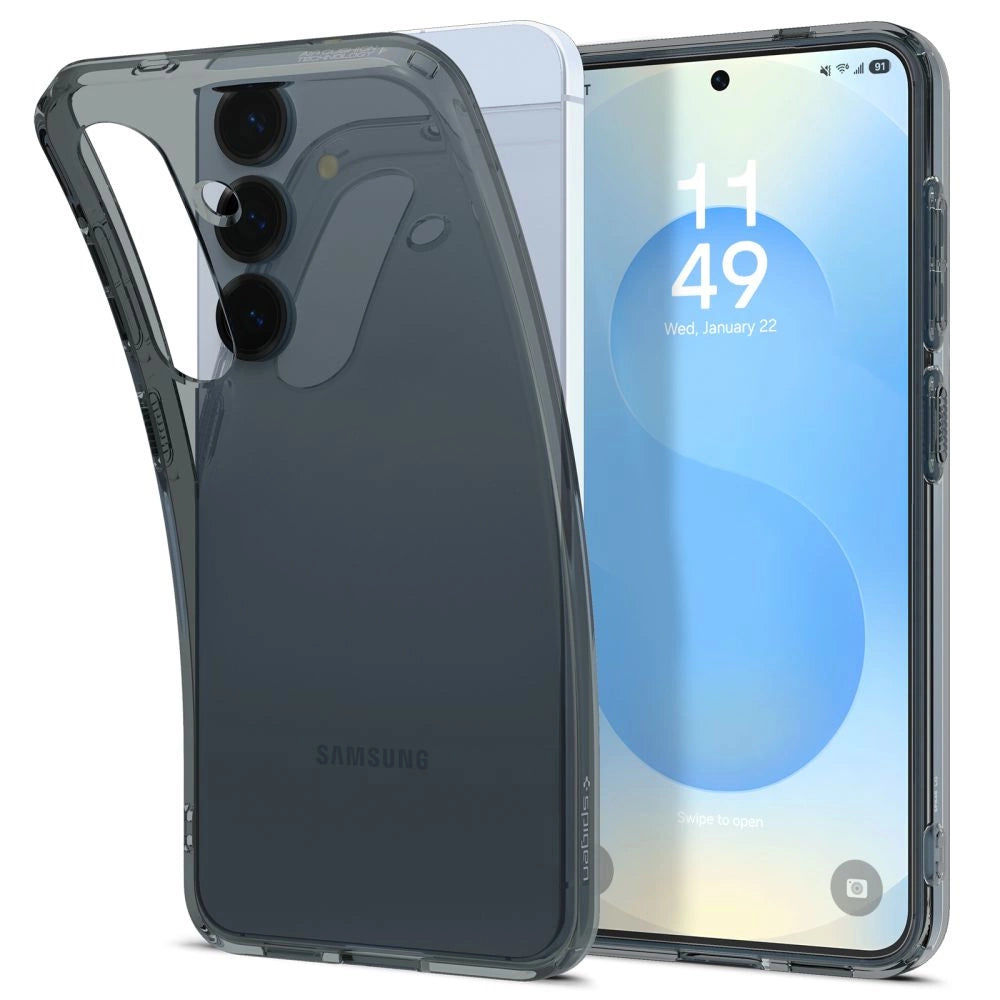 Spigen Liquid Crystal Case til Samsung Galaxy S25+ - Gennemsigtig