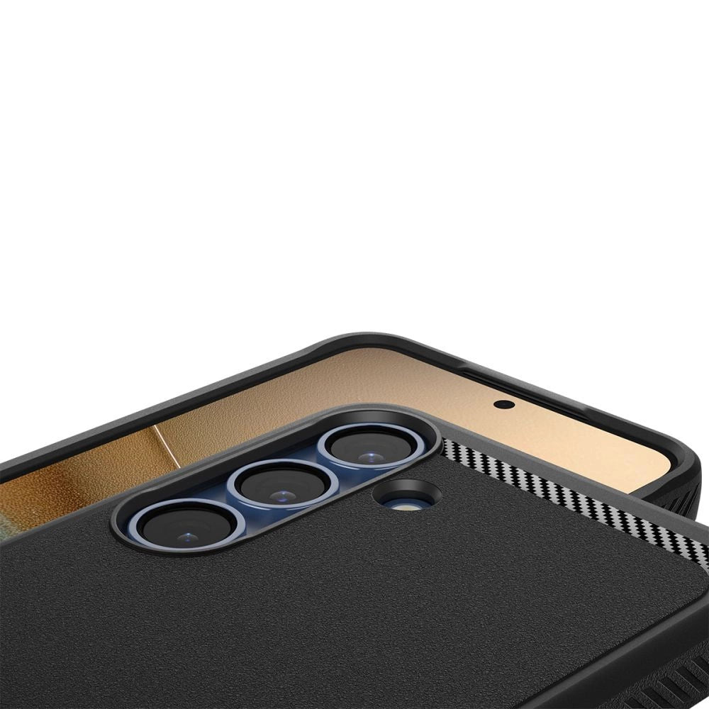 Spigen Rugged Armor Mag MagSafe Case til Samsung Galaxy S25 - Matte Black
