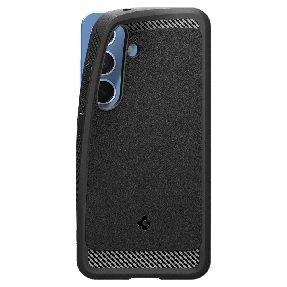 Spigen Rugged Armor Mag MagSafe Case til Samsung Galaxy S25 - Matte Black