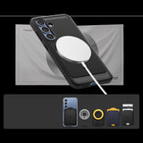 Spigen Rugged Armor Mag MagSafe Case til Samsung Galaxy S25 - Matte Black