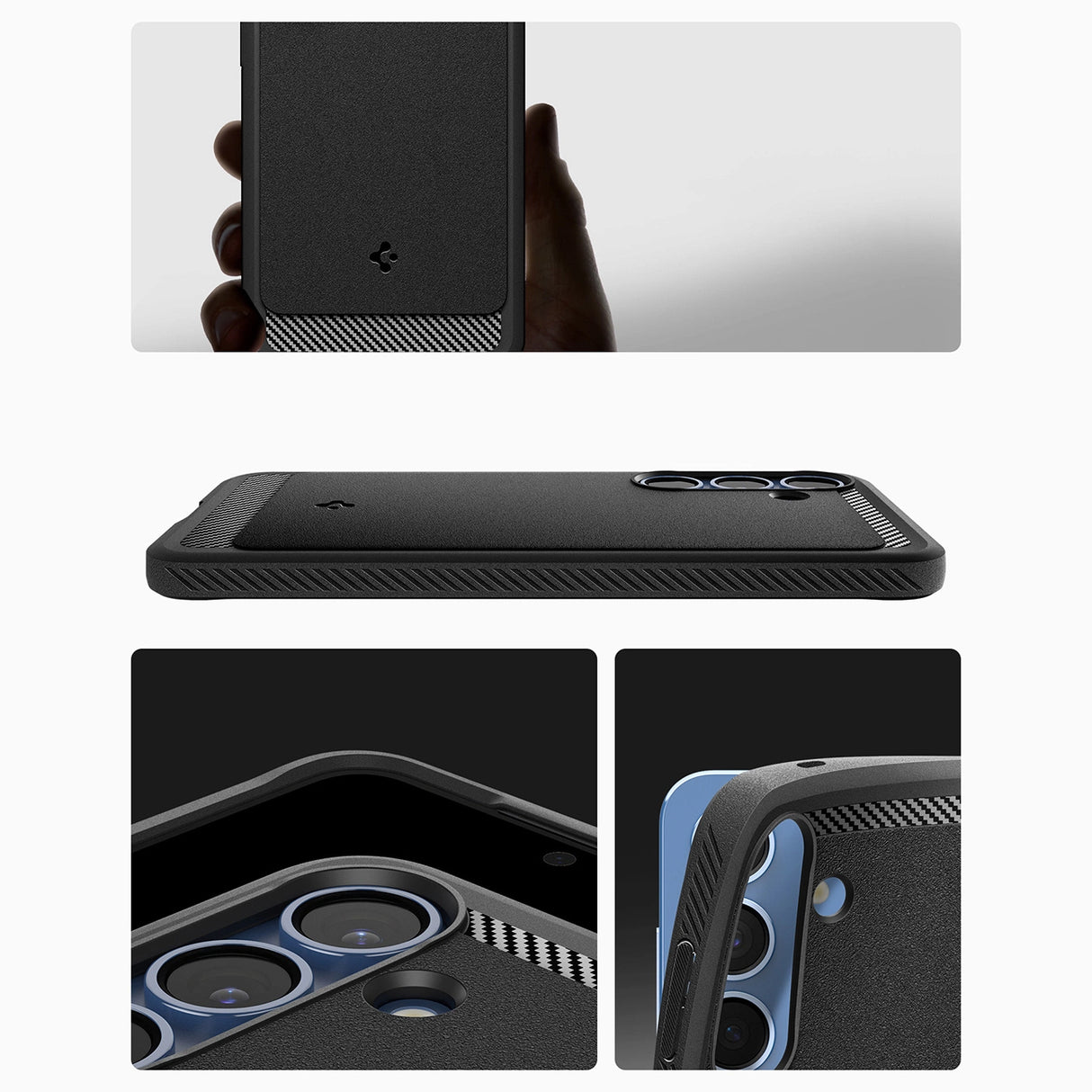 Spigen Rugged Armor Mag MagSafe Case til Samsung Galaxy S25 - Matte Black