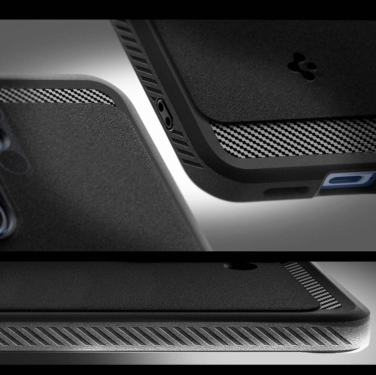 Spigen Rugged Armor Mag MagSafe Case til Samsung Galaxy S25 - Matte Black