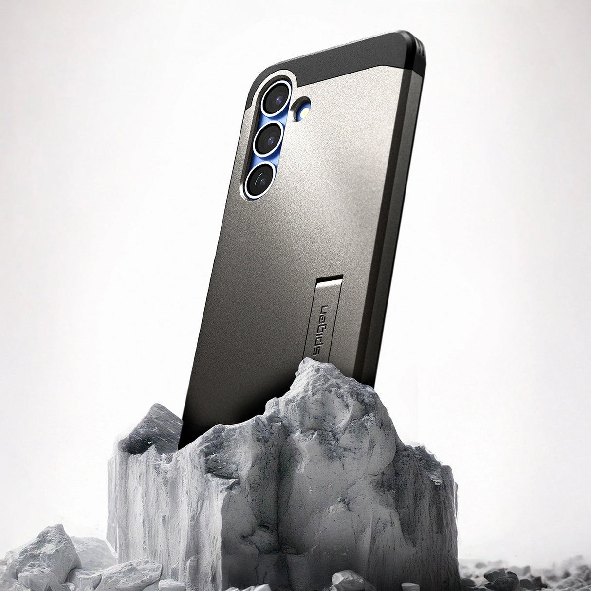 Spigen Tough Armor MagSafe Case til Samsung Galaxy S25+ - Grå