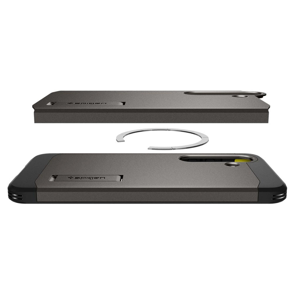 Spigen Tough Armor MagSafe Case til Samsung Galaxy S25+ - Grå