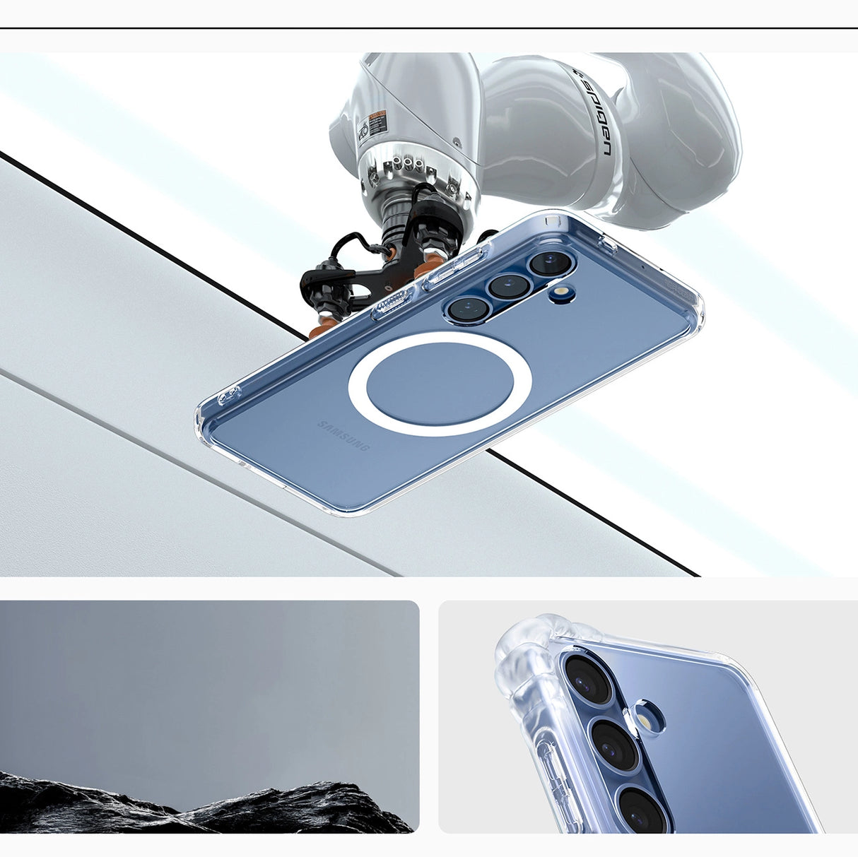 Spigen Ultra Hybrid Mag Case til Samsung Galaxy S25+