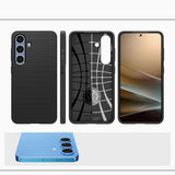 Spigen Liquid Air Case til Samsung Galaxy S25 - Matte sort