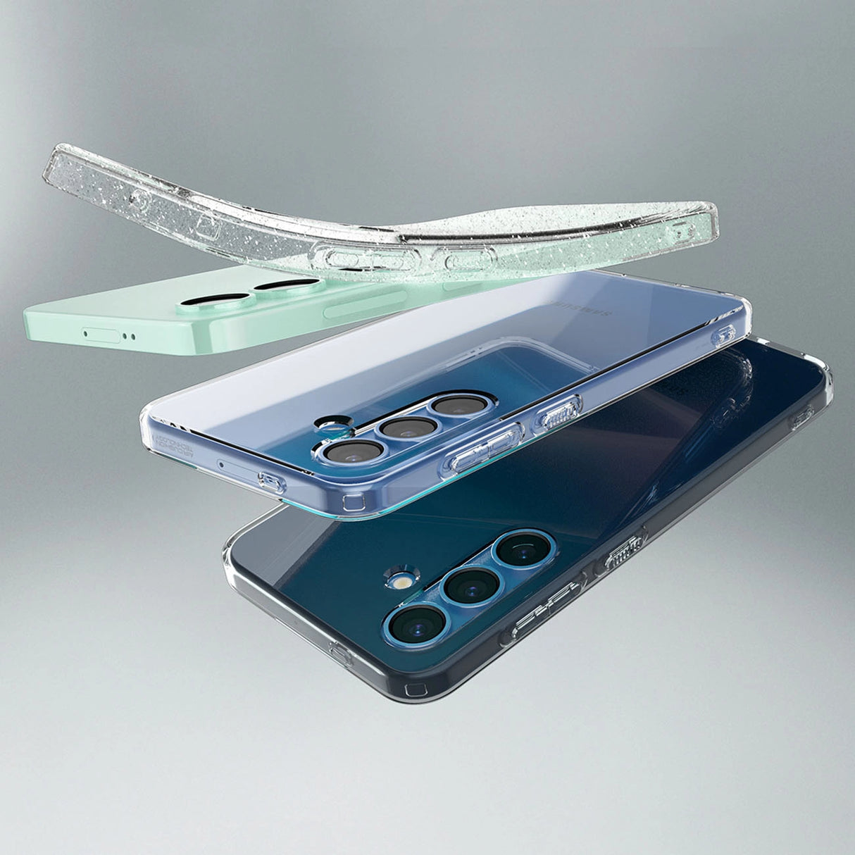 Spigen Liquid Crystal Case til Samsung Galaxy S25 - Gennemsigtig