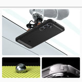 Spigen Rugged Armor Mag MagSafe Case til Samsung Galaxy S25 - Matte Black