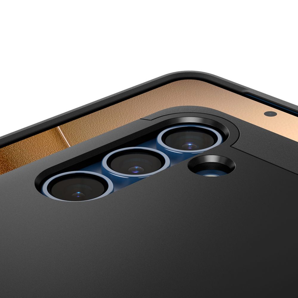 Spigen Tough Armor MagSafe-hylster til Samsung Galaxy S25 - sort