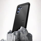 Spigen Tough Armor MagSafe-hylster til Samsung Galaxy S25 - sort