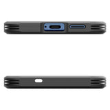 Spigen Tough Armor MagSafe-hylster til Samsung Galaxy S25 - sort