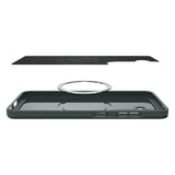 Spigen Thin Fit Mag Case til Samsung Galaxy S25 - Grøn