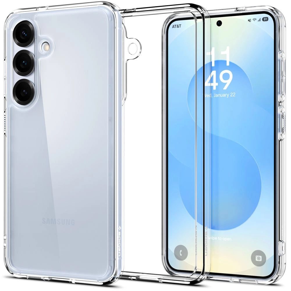 Spigen Ultra Hybrid Case til Samsung Galaxy S25 - Klar
