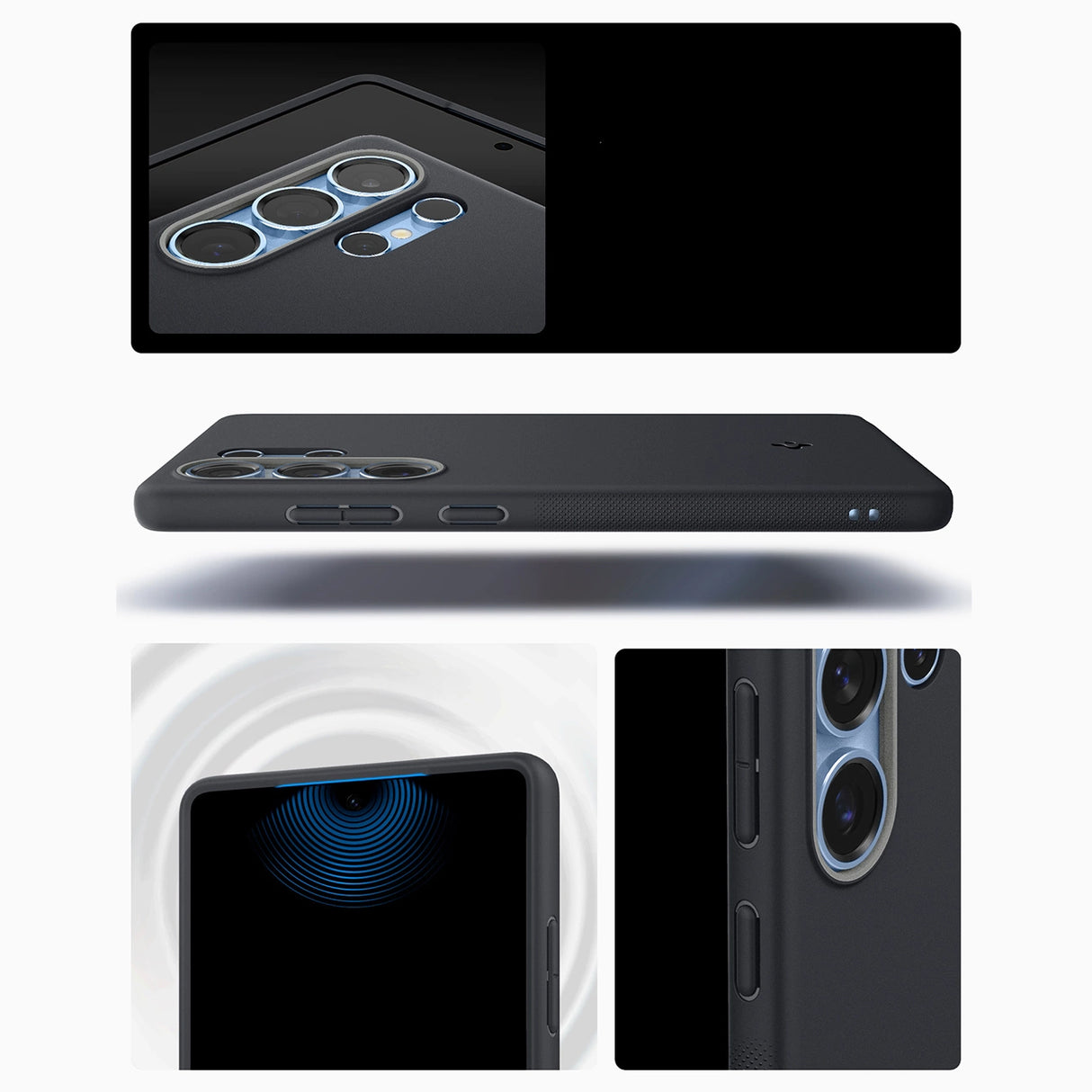 Caseology Nano Pop Case til Samsung Galaxy S25 Ultra - sort