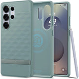 Caseology Parallax Mag MagSafe Case til Samsung Galaxy S25 Ultra - Grøn