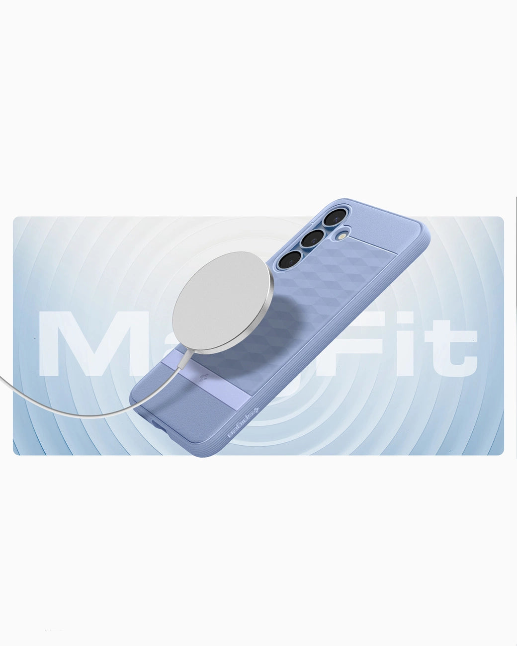 Caseology Parallax Mag MagSafe Samsung Galaxy S25 Case - Purple
