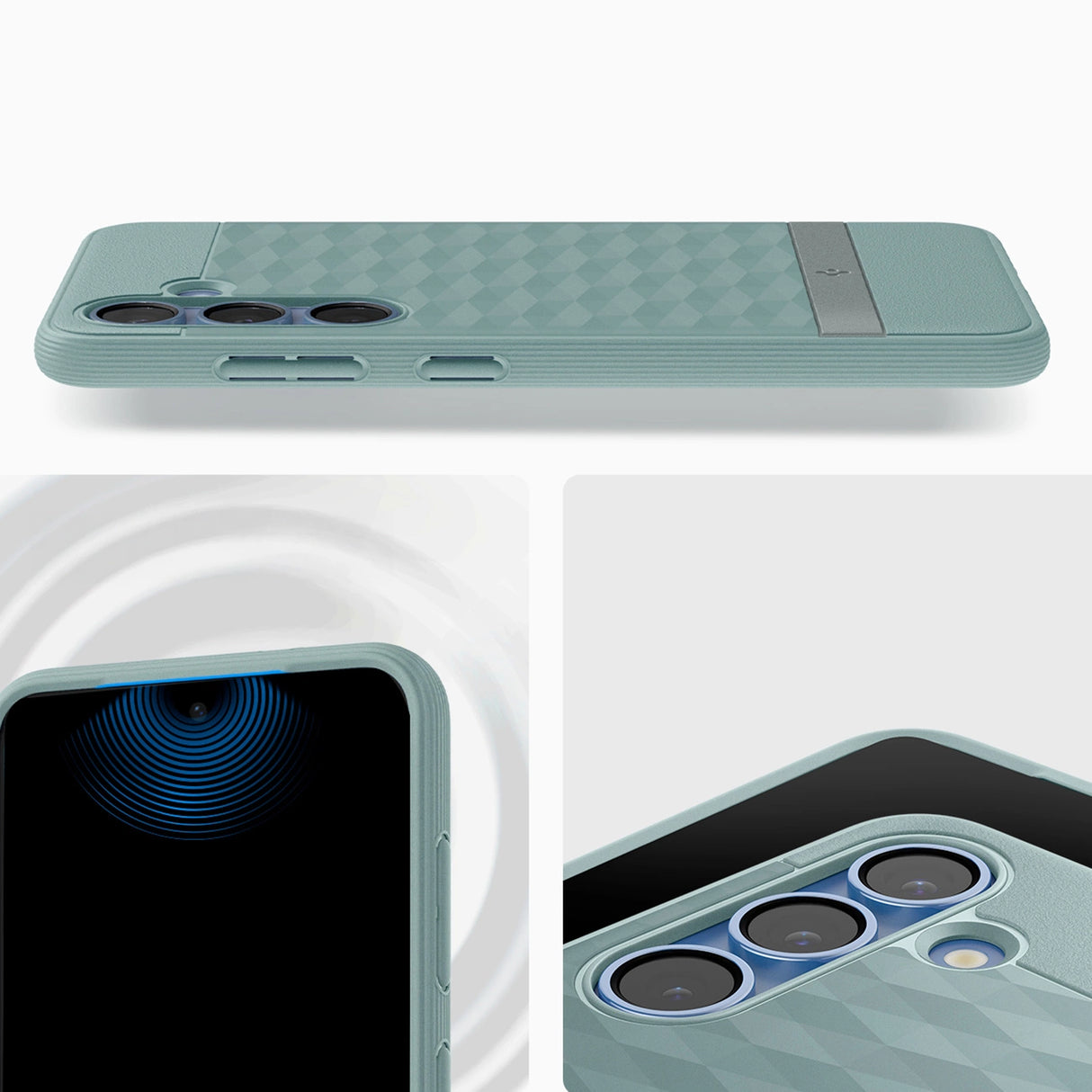 Caseology Parallax Mag MagSafe Samsung Galaxy S25 Case - Grøn
