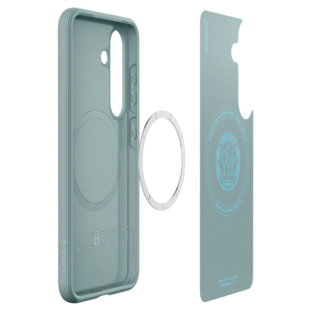 Caseology Parallax Mag MagSafe Samsung Galaxy S25 Case - Grøn