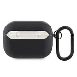 AMG AMAP2SLWK AirPods Pro 2 (2022/2023) cover sort/sort Læder Hvidt Logo