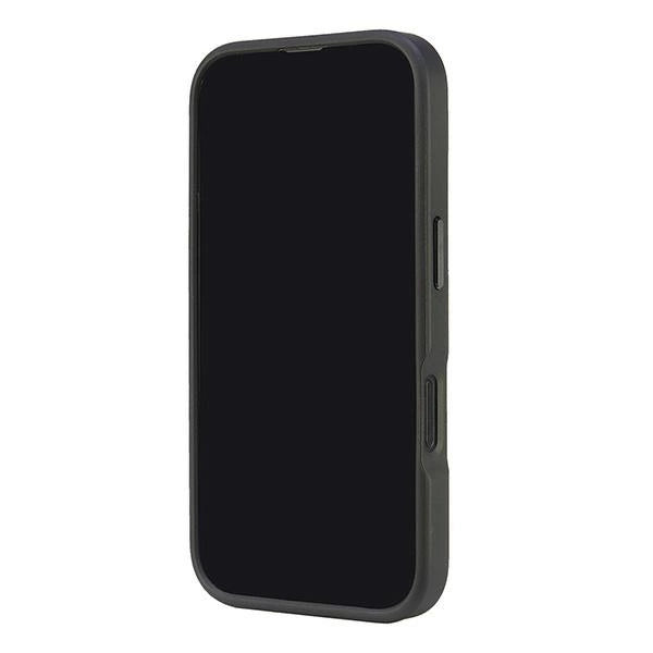 Audi Genuine Leather MagSafe iPhone 16 6.1" sort-rød hardcase AU-TPUPCMIP16-R8/D3-RD