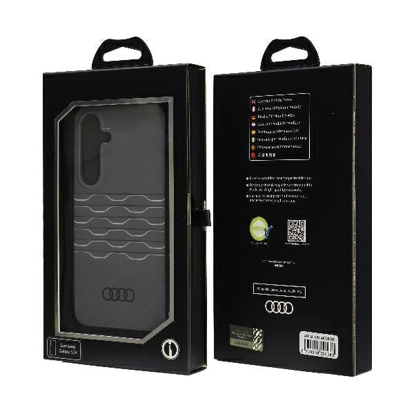 Audi IML Geometric Pattern Case S24 S921 sort/sort hardcase AU-IMLS24-A6/D3-BK