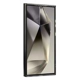 Audi IML Geometric Pattern Case S24 Ultra S928 sort/sort hardcase AU-IMLS24U-A6/D3-BK