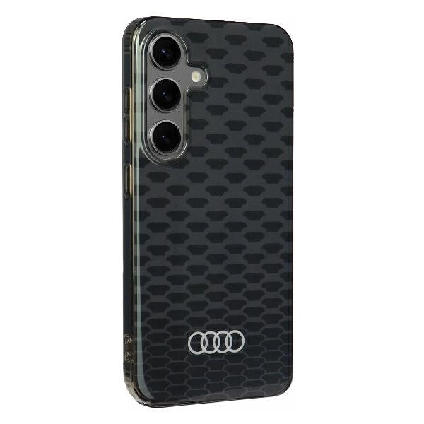 Audi IML MagSafe Case S24 S921 sort/sort hardcase AU-IMLMS24-Q5/D3-BK