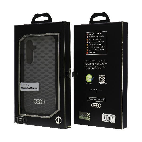 Audi IML MagSafe Case S24 S921 sort/sort hardcase AU-IMLMS24-Q5/D3-BK