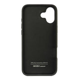 Audi syntetisk læder iPhone 16 Plus 6.7" sort/sort hardcase AU-TPUPCIP16M-GT/D2-BK
