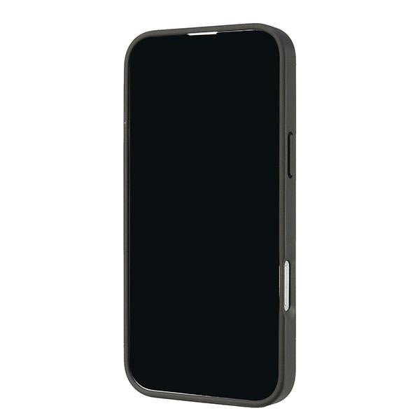 Audi syntetisk læder iPhone 16 Pro Max 6.9" sort/sort hardcase AU-TPUPCIP16PM-GT/D2-BK