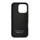 Audi syntetisk læder iPhone 16 Pro 6.3" sort/sort hardcase AU-TPUPCIP16P-GT/D2-BK